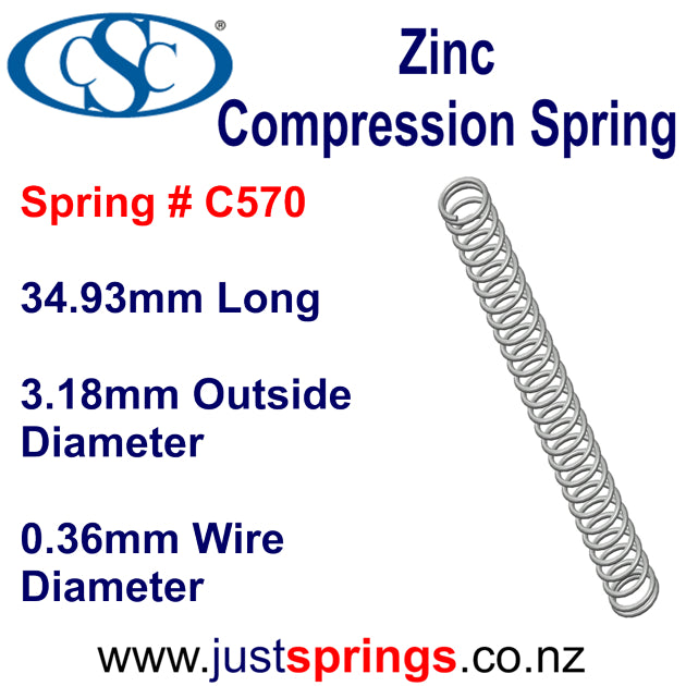 Century Spring Compression Spring C-570